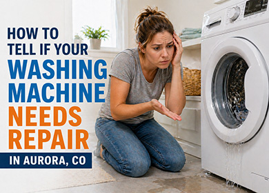 How to Tell If Your Washing Machine Needs Repair in Aurora, CO